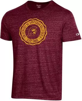 Мужская футболка Champion USC Trojans Cardinal Power G