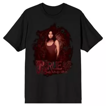 Мужская футболка Charmed Prue Halliwell Licensed Character, черный