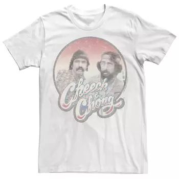 Мужская футболка Cheech And Chong Vintage Photo Licensed Character
