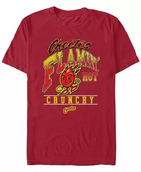 Мужская футболка Cheetos Be Flammin с коротким рукавом Fifth Sun, красный