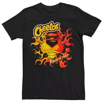Мужская футболка Cheetos Flamin Hot Fire Head Licensed Character