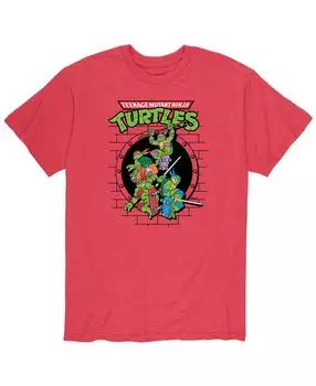 Мужская футболка черепашки-ниндзя-подростки-мутанты AIRWAVES, красный