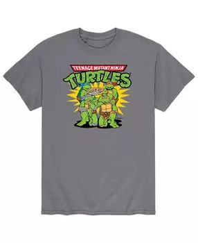 Мужская футболка черепашки-ниндзя-подростки-мутанты AIRWAVES, серый