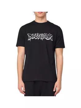 Мужская футболка черная/белая Disclaimer