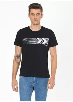 Мужская футболка Черная Hummel