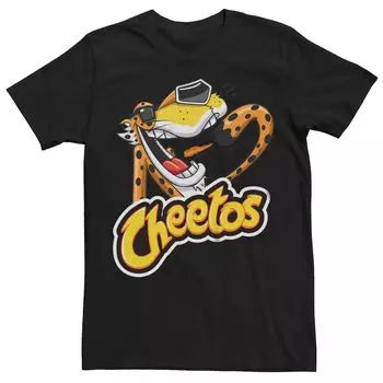 Мужская футболка Chester Cheetos Throwing Cheeto Licensed Character
