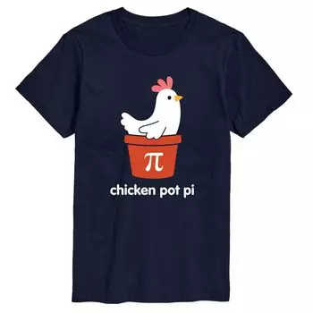 Мужская футболка Chicken Pot Pi Licensed Character