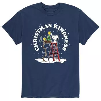 Мужская футболка Christmas Kindness с арахисом Licensed Character