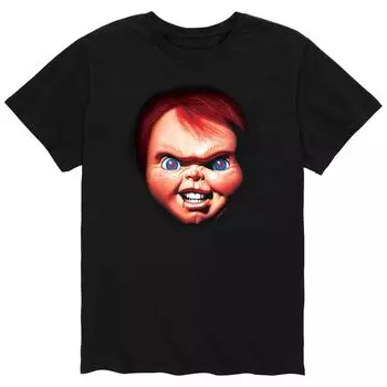 Мужская футболка Chucky Face Licensed Character