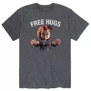 Мужская футболка Chucky Free Hugs Licensed Character