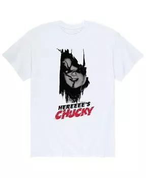 Мужская футболка Chucky Here’s Chucky AIRWAVES, белый