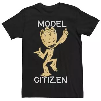 Мужская футболка Citizen Guardians Of The Galaxy Groot Model Licensed Character