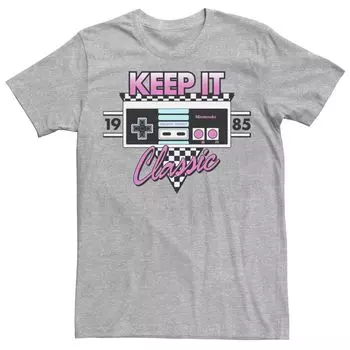 Мужская футболка Classic NES с контроллером Nintendo 1985 Licensed Character
