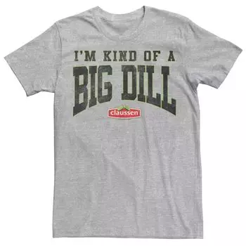 Мужская футболка Claussen I’m Kind of a Big Dill с потертым рисунком Licensed Character