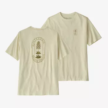 Мужская футболка Clean Climb Trade Responsibili Patagonia, белый