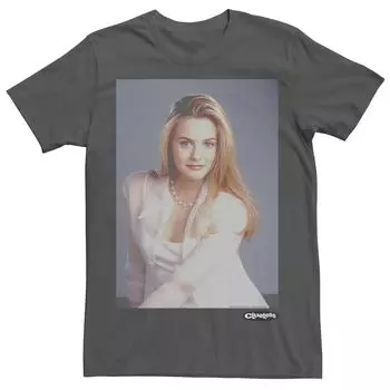 Мужская футболка Clueless Cher с портретом и плакатом 90-х годов Licensed Character