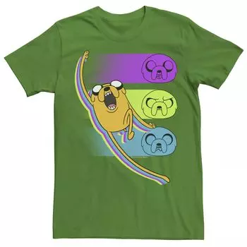 Мужская футболка CN Adventure Time Jake Emotions Licensed Character