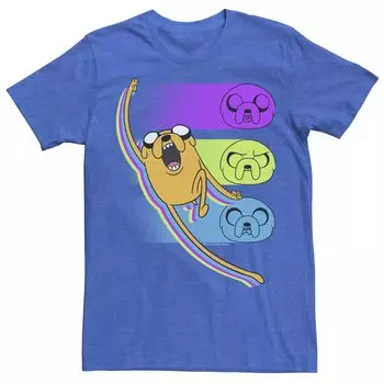 Мужская футболка CN Adventure Time Jake Emotions Licensed Character