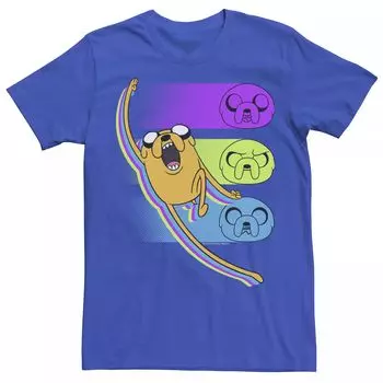 Мужская футболка CN Adventure Time Jake Emotions Licensed Character