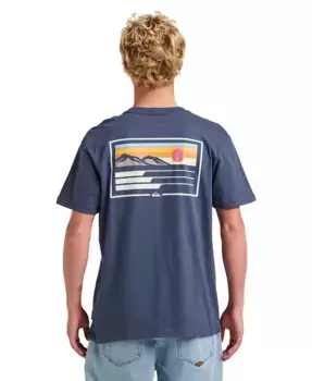 Мужская футболка Coastal Vibes Quiksilver, синий