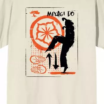 Мужская футболка Cobra Kai Miyagi Do Pose Licensed Character