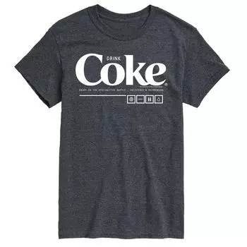 Мужская футболка Coca-Cola Drink Coke Enjoy с рисунком Licensed Character