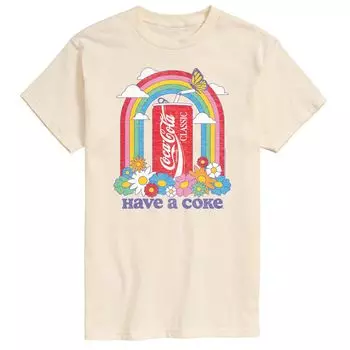 Мужская футболка Coca-Cola Have A Coke с радужным рисунком Licensed Character
