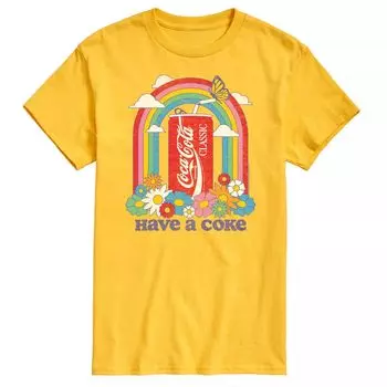 Мужская футболка Coca-Cola Have A Coke с радужным рисунком Licensed Character