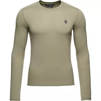 Мужская футболка Coefficient LT с круглым вырезом и длинным рукавом Black Diamond, серый