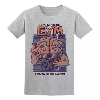 Мужская футболка COLAB89 от Threadless Lets Go To The Gym COLAB89 by Threadless