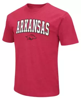 Мужская футболка Colosseum Arkansas Razorbacks малиновая