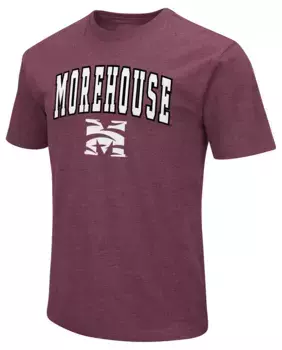 Мужская футболка Colosseum Morehouse College Maroon Tigers Maroon