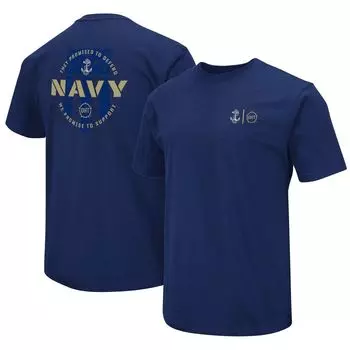 Мужская футболка Colosseum Navy Navy Gardshipmen OHT Military Appreciation