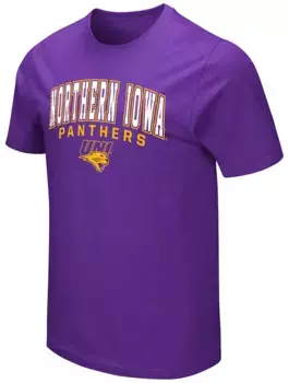 Мужская футболка Colosseum Northern Iowa Panthers фиолетовая