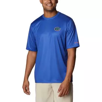 Мужская футболка Columbia Royal Florida Gators Terminal Tackle Omni-Shade