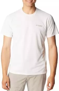 Мужская футболка Columbia Summit Valley с короткими рукавами, белый