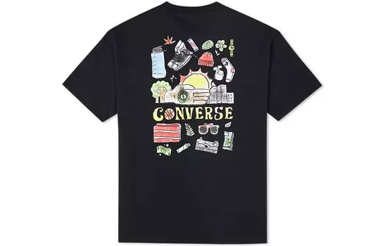 Мужская футболка Converse, цвет Black