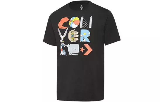 Мужская футболка Converse, цвет Black