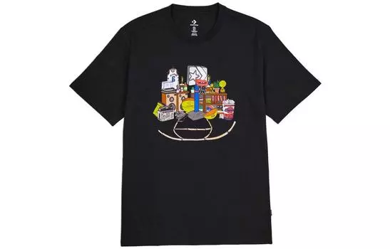 Мужская футболка Converse, цвет Black