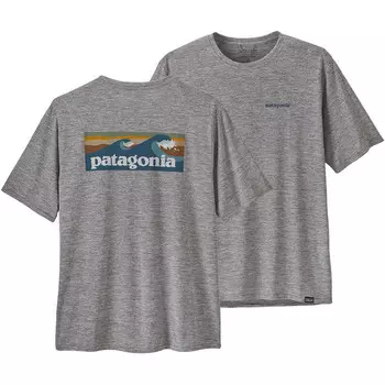 Мужская футболка Cool Daily Waters с кепкой Patagonia, синий