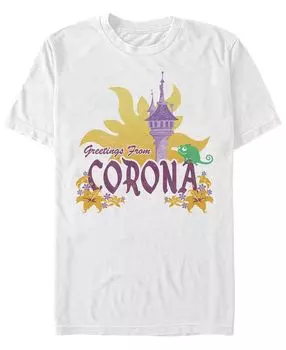 Мужская футболка corona destination с круглым вырезом и короткими рукавами Fifth Sun, белый