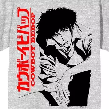 Мужская футболка Cowboy Bebop Space Cowboy Licensed Character