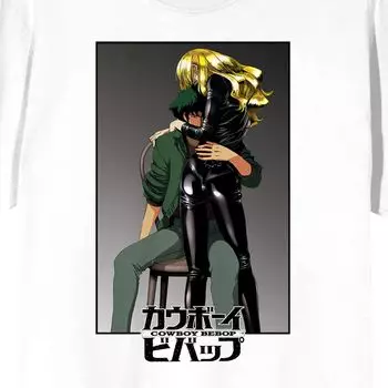 Мужская футболка Cowboy Bebop Spike And Julia Licensed Character