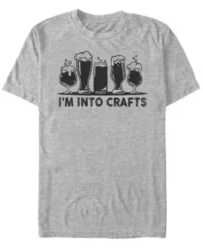 Мужская футболка Crafts с коротким рукавом Fifth Sun, серый