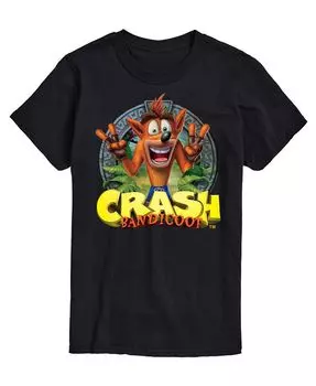 Мужская футболка Crash Bandicoot AIRWAVES, черный