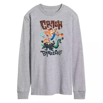 Мужская футболка Crash Bandicoot Crash 4 Jump Tee Licensed Character