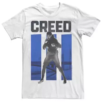 Мужская футболка Creed III Adonis Training с изображением города Licensed Character