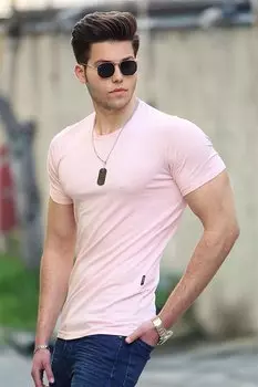 Мужская футболка Crew Neck Powder 4552 MADMEXT