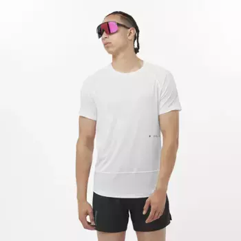 Мужская футболка Cross Run Salomon, белый