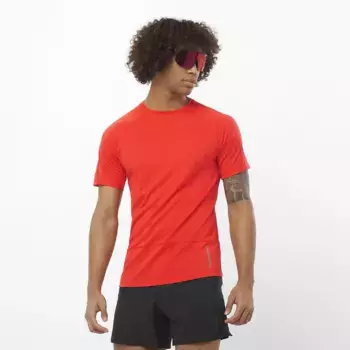 Мужская футболка Cross Run Salomon, оранжевый